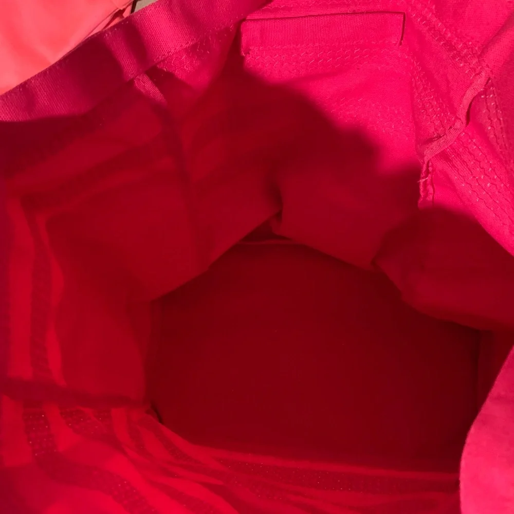 NWOT Victoria’s Secret Pink Canvas Sequin Tote Bag